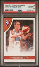 2010 Rittenhouse WNBA Cathrine Kraayeveld/Erin Thorn PSA 10 Chicago Sky