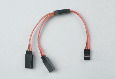 Y-Blei 300mm (11,8in) JR/Spektrum/Uni Fittinge (22awg)