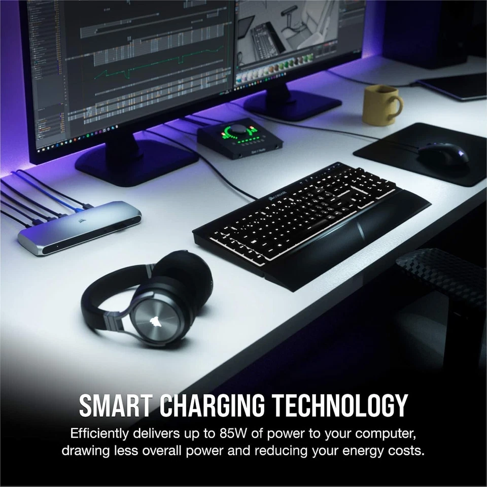 Corsair TBT100 Thunderbolt 3 Dock Docking Station (CU-9000001-AU) - image 4 of 4