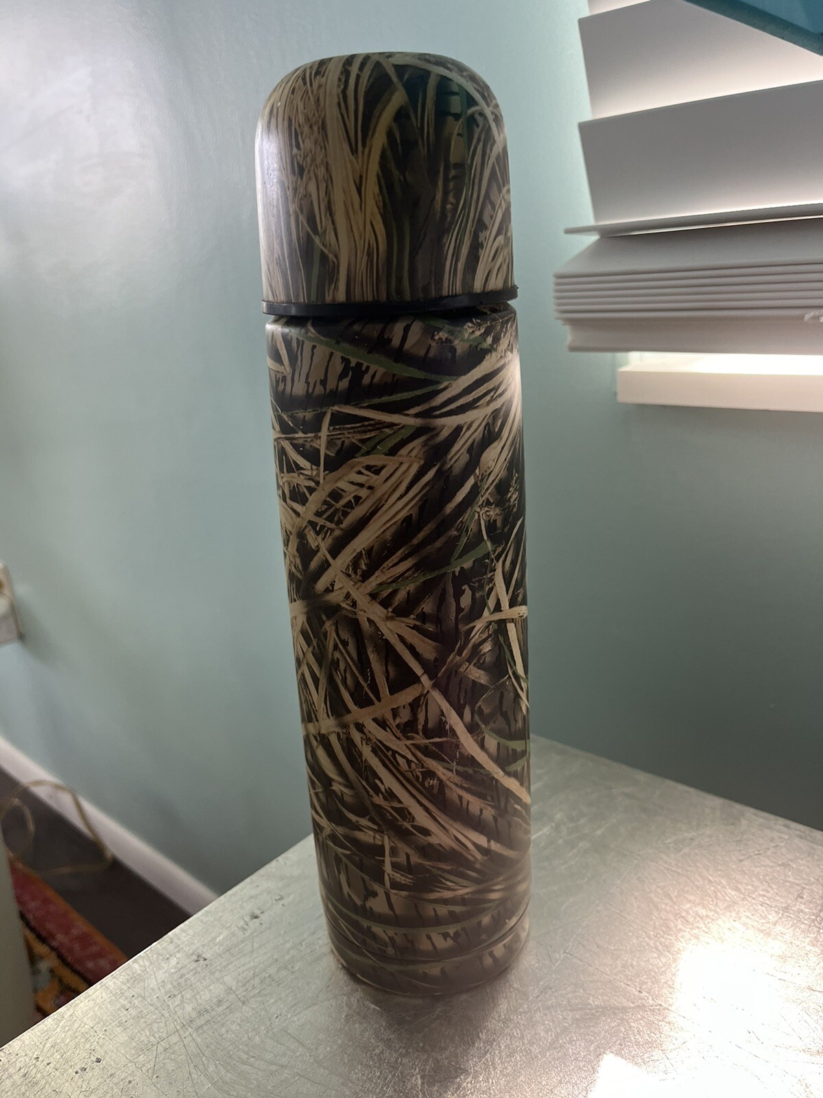 Camouflage Thermos 68oz /Lid and Cup Falak Tayyeb Platinum Government