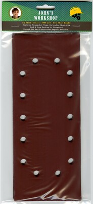 Tacklife PSS02A - 1/2 Sheet - 5 Sandpaper Bundles - Available in 17 Grits