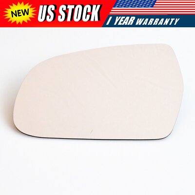 Left Driver Side Mirror Glass For 2010-2018 AUDI A3 A4 A5 S4 S5 RS5 Replacement