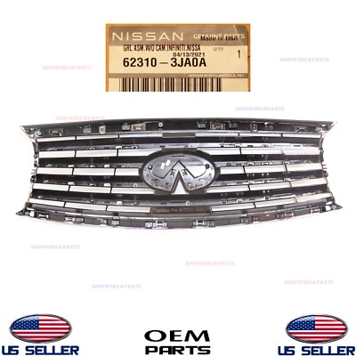 Genuine Front Radiator Grille with Emblem ⭐OEM⭐ INFINITI JX35