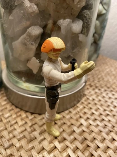 Vintage Star Wars Cloud Car Pilot Figure  W Accessory  EMPIRE STRIKES BACK 1980