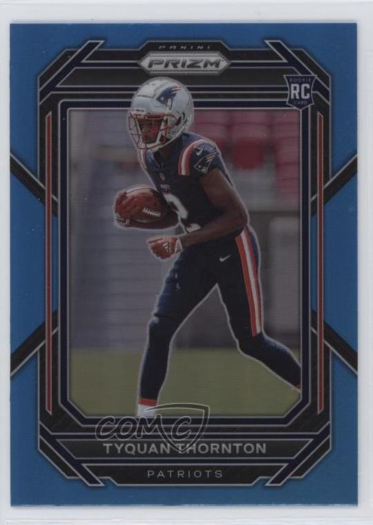 2022 Panini Prizm Rookies Light Blue Prizm Tyquan Thornton #328 Rookie RC 0b2r