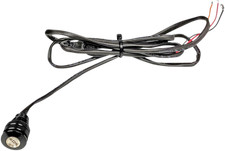 Custom Dynamics LED Amber/White Boltz Black #CD-BOLT-AW-B