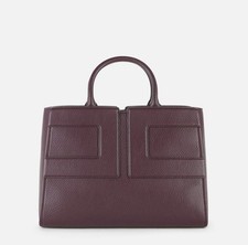 ELISABETTA FRANCHI Borsa tote Grande con logo BS34A56E2 Merlot