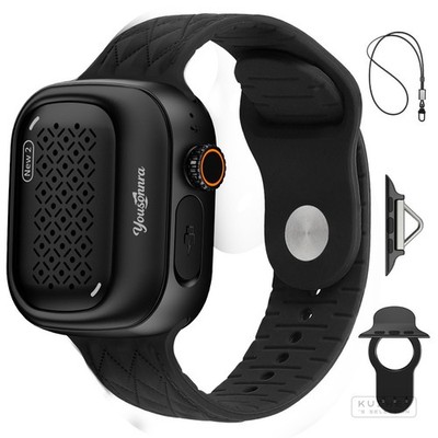Kuzney Portable Lautsprecher mini Bluetooth Speaker Freisprechfunktion schwarz