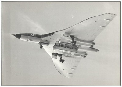 C7388/ Vulkan-Bomber Royal Air Force Pressefoto 21 x 15 cm ca.1975