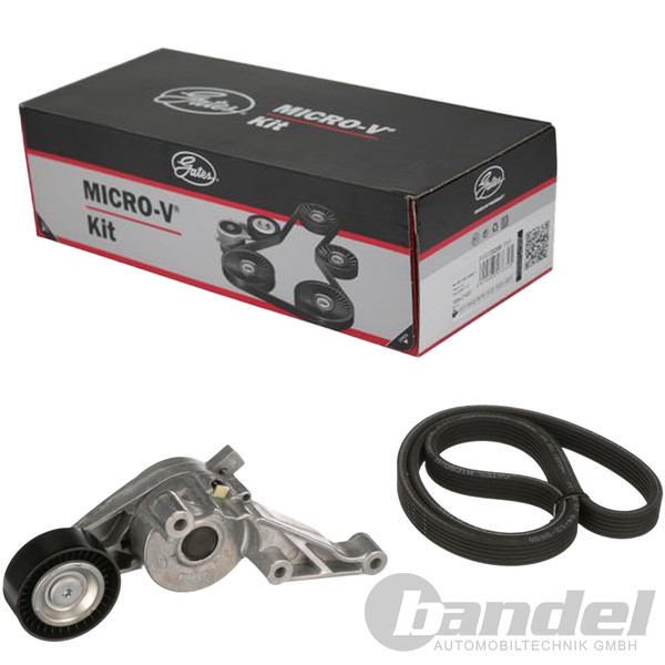 Gates Micro-V Kit KEILRIPPENRIEMEN-SATZ Passend FüR Seat Alhambra VW Caddy-image