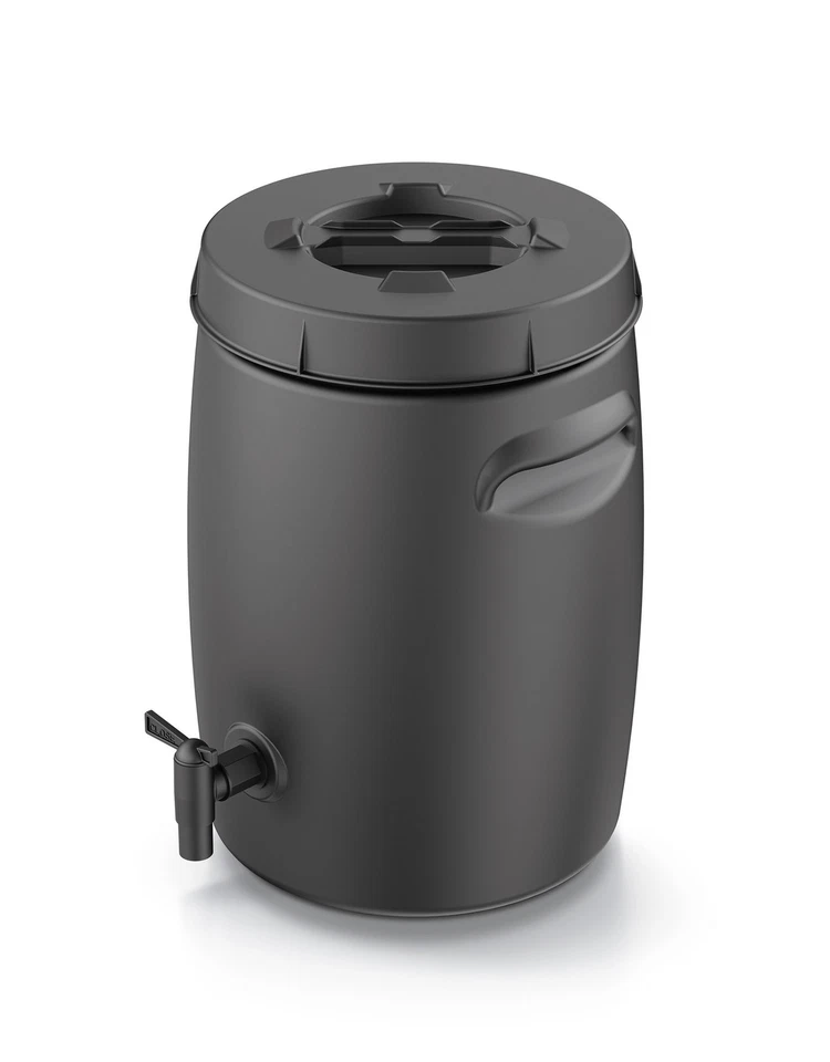 Kunststoff Flüssig Dünger Fass - 2 Größen - Kompost Jauche Tank Herstellung