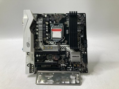 ASRock B250M Pro4 Intel LGA 1151 4x DDR4 Ram Slots 7th/6th Gen