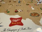 MILLER HIGH LIFE Beer Deadstock Menu Cover 1954  (VTG, 50s) — photo 2