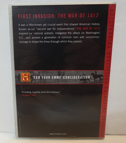 History Channel documentary- First Invasion: The War of 1812 (DVD) (slimcase) - Picture 2 of 5