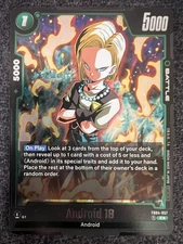 Dragon Ball Android 18 FB04-057 Tournament Promo Fusion World Card NM