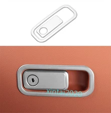 For Benz S Class W223 2021-2023 Stainless steel Copilot Storage Box Handle Cover