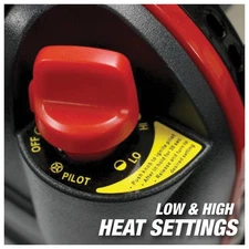 Portable Buddy Heater with Radiant Heat, Oxygen Depletion Sensor & Fold-Down