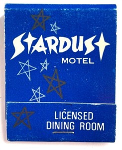 Vintage Stardust Motel Bedford Nova Scotia Matchbook Unstruck