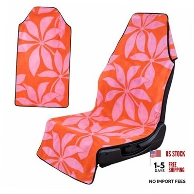Booty Barrier 4.0 Waterproof Car Seat Cover for Sweat   Post-Workout Orange