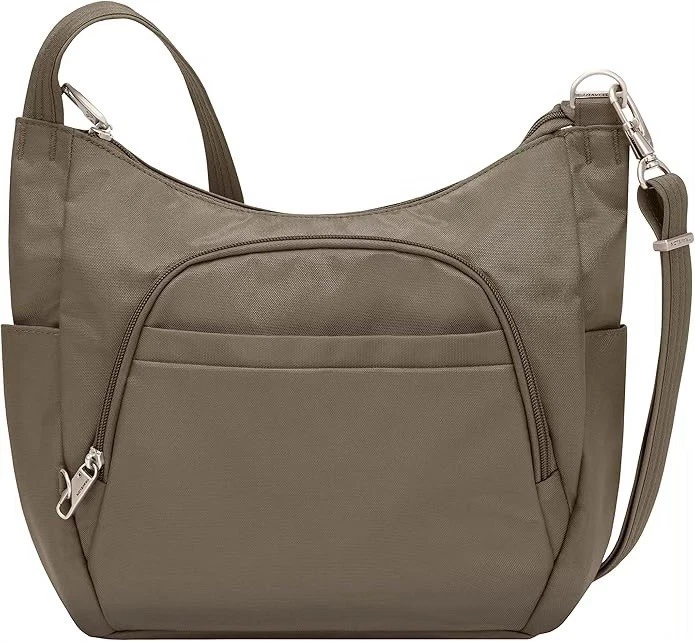 Travelon Anti-Theft Classic Crossbody Bucket Bag NWT - Image 4 of 4