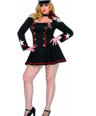 Sailor Major Mayhem Cosplay Costume Women Plus Size 1X-2X