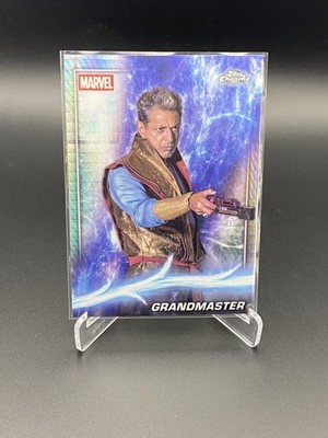 2025 Topps Chrome Marvel Studios #75 Grandmaster Prism Refractor