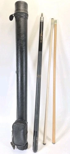 Cuetec Mike Massey Devastator 99296 Jump Break Pool Cue 2 Shafts Case 58"