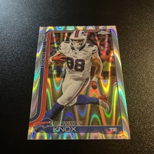 2025 Topps Chrome- Raywave Dawson Knox #33 Buffalo Bills 