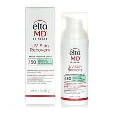 Elta MD UV Skin Recovery SPF 50 Red Color Correcting Face Sunscreen 1.7oz/48g