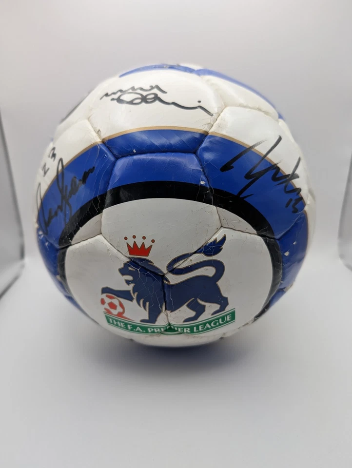 Nike T90 Swift Signed Ipswich Town FC Ball 2004/08 Era Free Post - Image 2 of 4