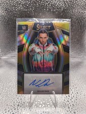 2024 - Panini Select - WWE - Noam Dar - NXT Silver Prizm - Autograph - Scottish 