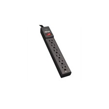 Eaton TLP606B 6OUT SURGE STRIP 6 FT CORD 790 JOULES BLACK 5-15P MOUNTABLE