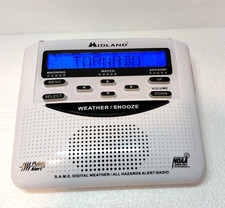 Midland WR-120EZ Digital Weather/All Hazard Alert Radio S.A.M.E. NOAA