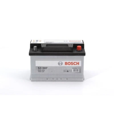 Battery For Ford Escort MK7 RS 2000 Bosch S3 Black 12V 70Ah 640CCA Type 100 - Image 1 of 4