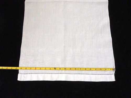 Vintage Dresser Scarf Ivory Off White - Picture 5 of 6