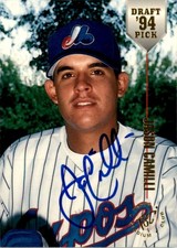Jason Camilli 1994 Topps Stadium Club Draft Picks Auto RC #27 B Montreal Expos