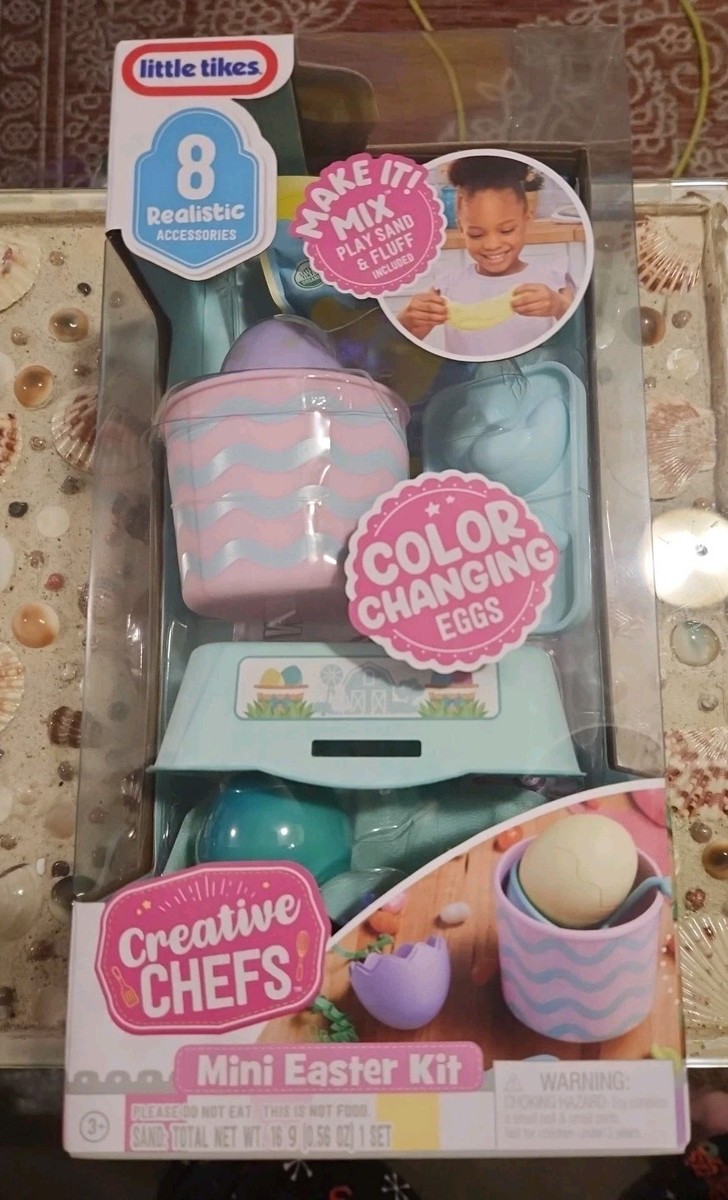 Little Tikes Creative Chefs Mini Color Changing Easter Eggs Kit 8