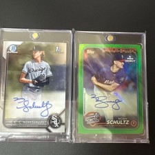 Noah Schultz 2022 Topps Chrome 1st Bowman Auto /99 Pro Debut Baseball Card Set