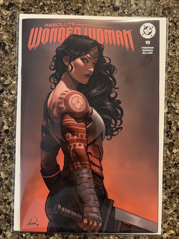 🔥 ABSOLUTE WONDER WOMAN #19 IVAN TALAVERA 616 Trade Dress Variant A LTD 3000