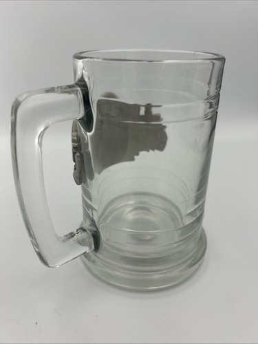 New England Patriots Glass Beer Mug With Handle NFL Collectible - Picture 4 of 7