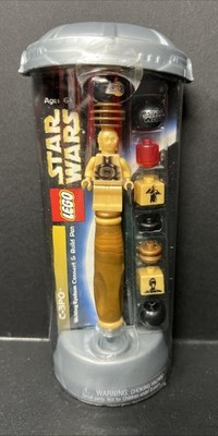 *WEAR* NEW LEGO 2002 STAR WARS C-3PO WRITING SYSTEM CONNECT BUILD PEN #1711