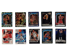 Topps / Panini - Lotto 10 carte NBA - Prizm/Donruss/Chrome/Select e molto altro