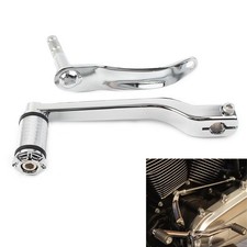 Zehenschalthebel Schaltstift f&uuml;r Harley Touring Electra Glide Softail Silber B