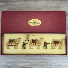 Vintage Wessex Egyptian Camel Corps Lead Toy Soldiers Complete Set Boxed UK