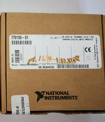 1X NEW National Instruments NI 9425 779139-01 NI-9425 Digital Input Module