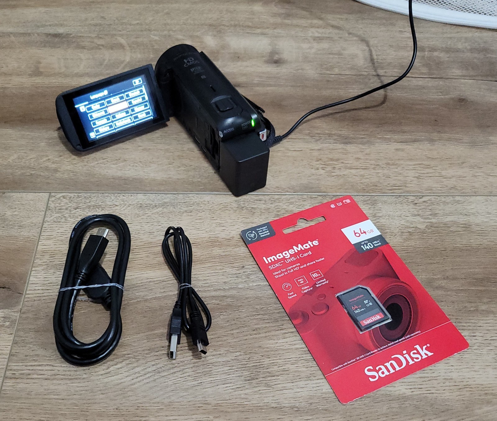 Full Hd+battery & 64gb Sd Card