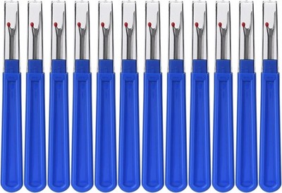 ESHATO Sewing Seam Rippers,Stitch Thread Unpicker and Cutter for Crafting,12 Pi