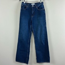 We The Free Baggy Wide Leg Carpenter Pants Jeans Zip Fly Size 27