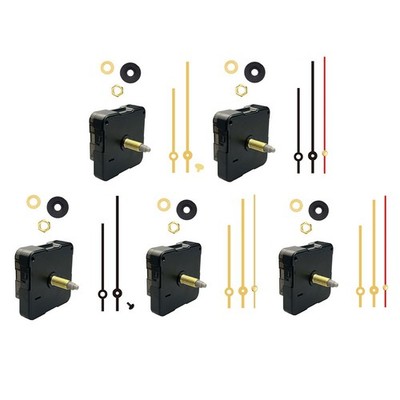 DIY Long Thread Clock Movement Repair Kit Silent Operation for DIY Enthusiasts