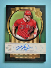 2022 Topps Five Star Mike Trout On Card Auto #03/15